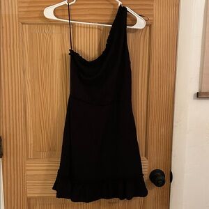 Blue Rain Elegant Black Dress